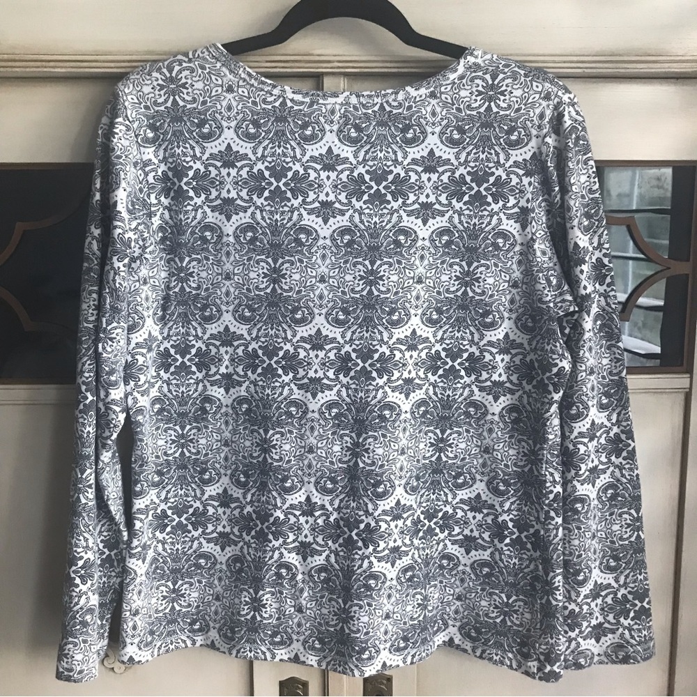 EUC Made For Life Printed Longsleeve Top - Picture 5 of 5